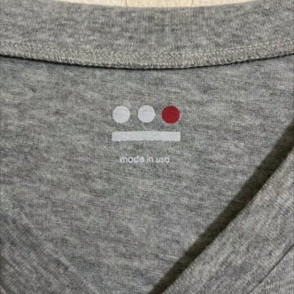 NWOT Lot of 3--THREE DOTS Men's Short Sleeve T-Shirts GRAY Size XXL - Picture 4 of 9